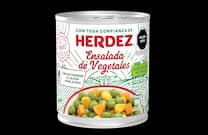 lata de ensalada de vegetales herdez