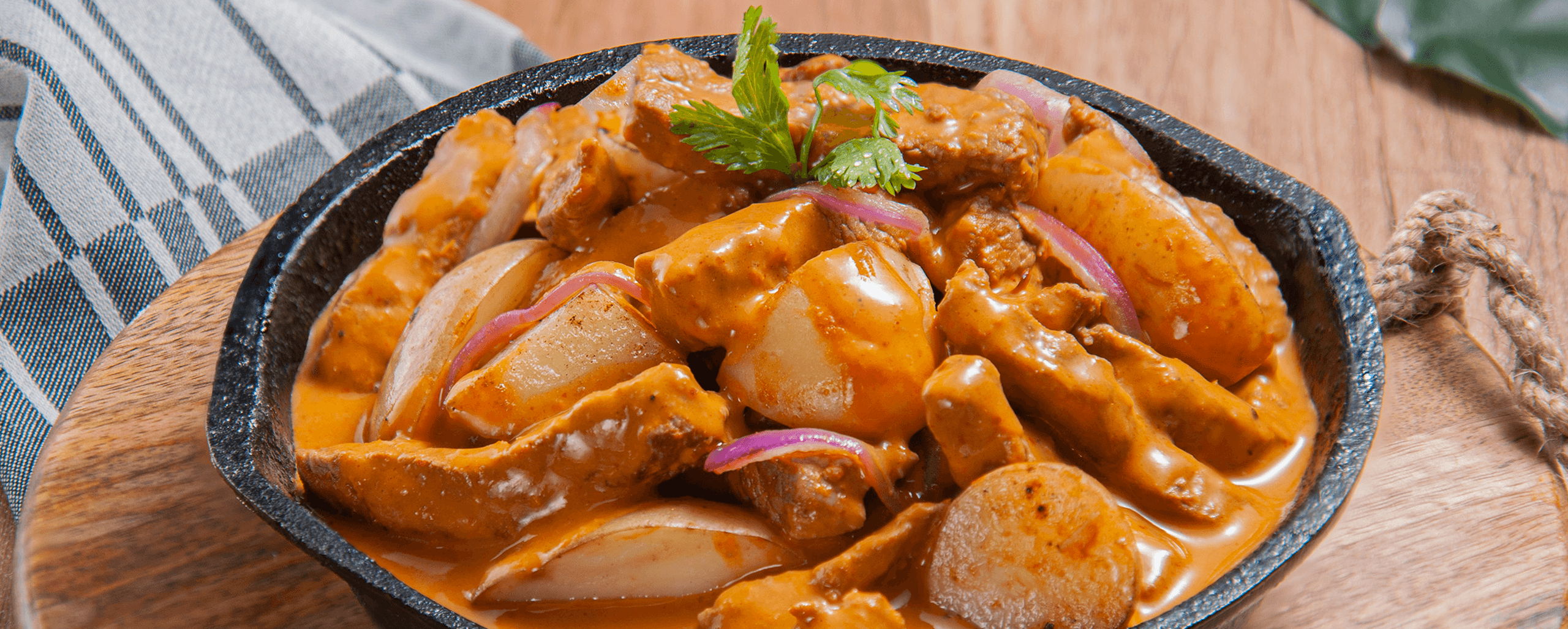 Imagen de Fajitas de res en Salsa de Cacahuate