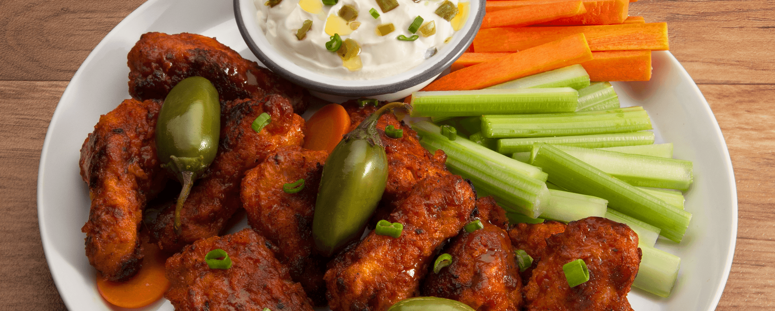Imagen de Boneless de pollo con dip de Rajas de Jalapeños en Escabeche