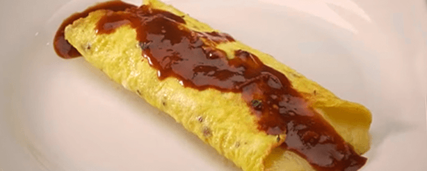 Banner receta Omelette de Chilpotle con queso crema