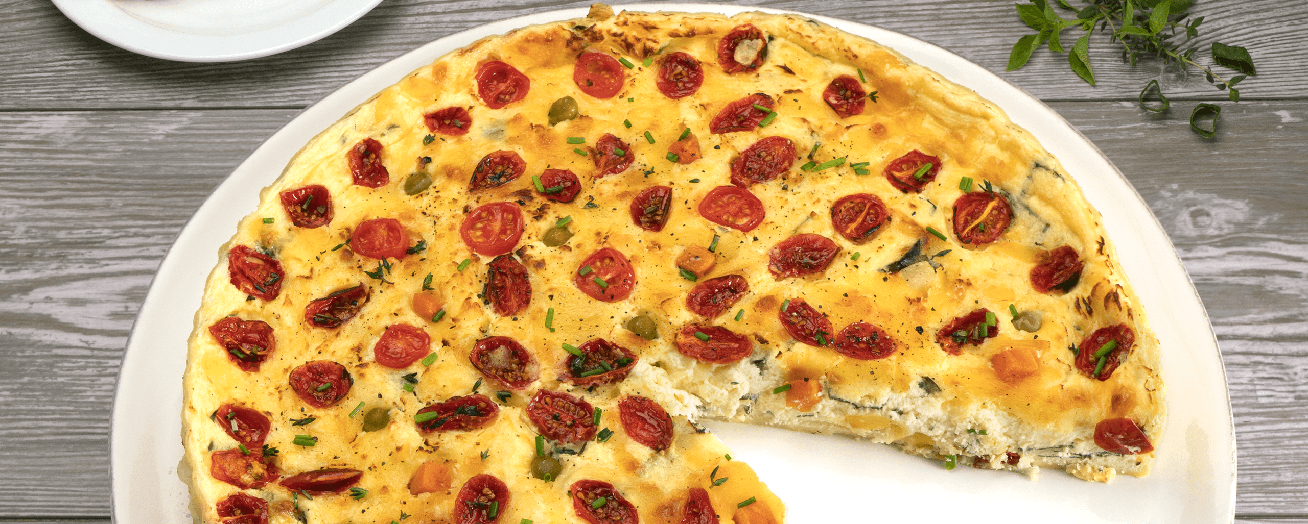 Imagen de Hojaldre de Legumbres con queso cotija y perejil