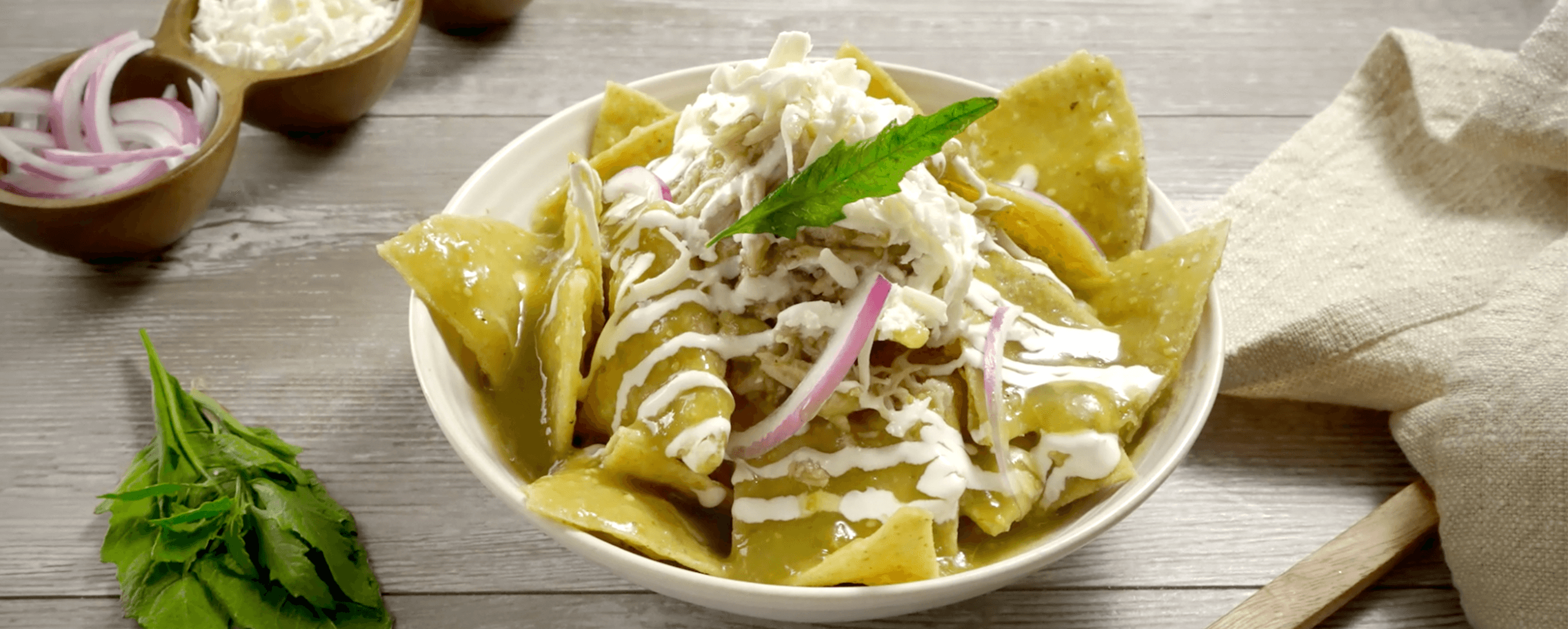 Imagen de Chilaquiles en Salsa Verde