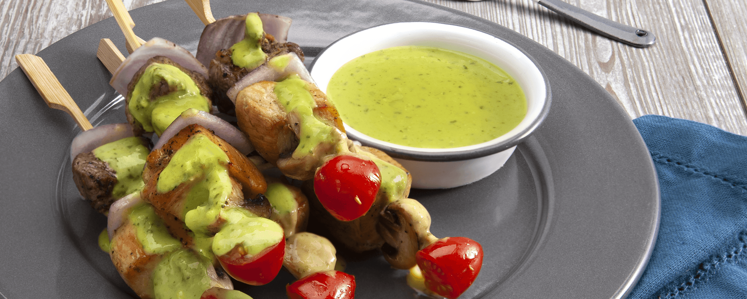 Imagen de Brocheta mixta de pollo