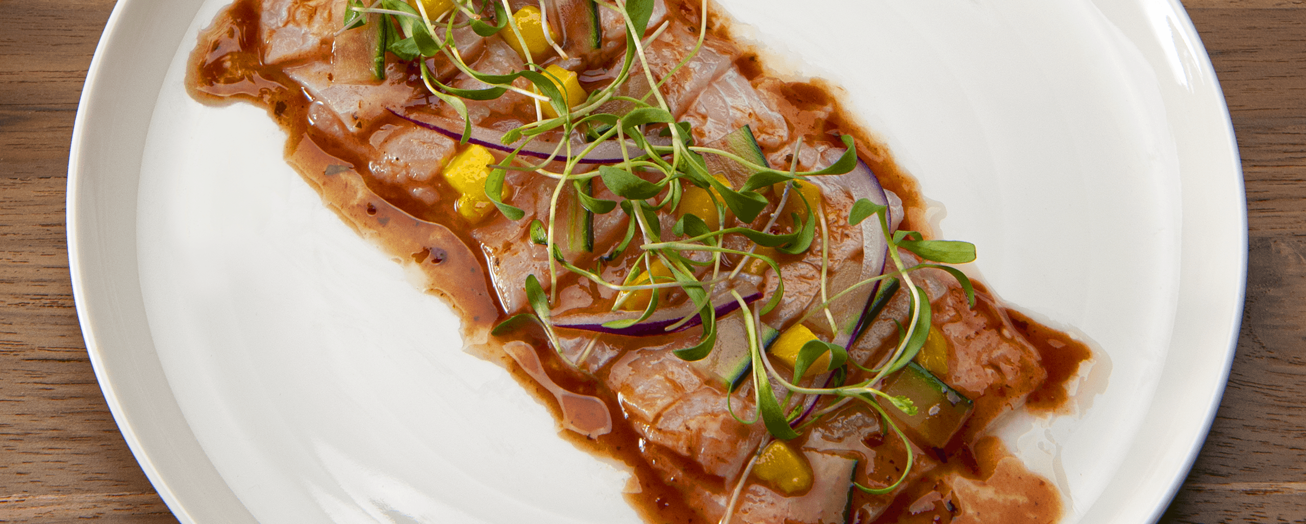 Imagen de Tiradito de pescado y Chilpotle
